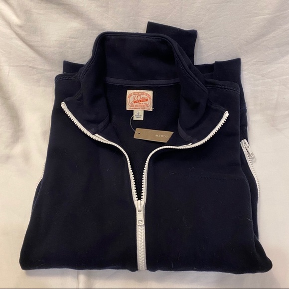 J. Crew Zip Up Sweatshirt - Picture 1 of 3